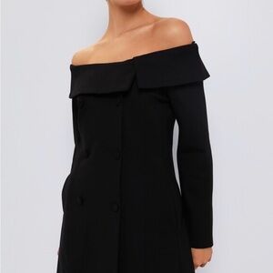 Tuckernuck Pomander Place Black Ponte Remington Dress